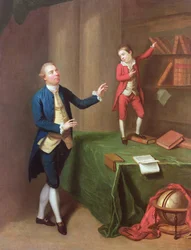 Sir Robert Walker und sein Sohn Robert