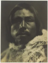 Tookoo (Das Reh). Häuptling der Sikoslingmint-Eskimos, Südliche Baffin-Insel