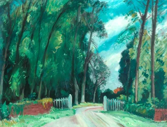 Das Tor zum Herrenhaus, ca. 1942-43