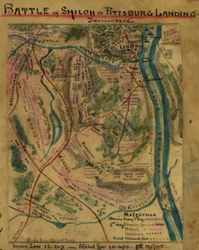 Schlacht von Shiloh oder Pittsburg Landing, Tennessee