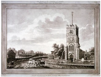 Kirche St. Mary, Putney, Wandsworth, London, 1783