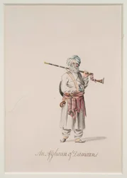 Ein Afghane aus Damaun