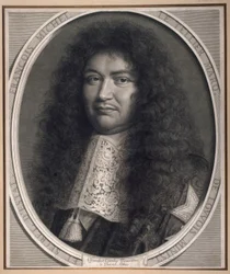 Porträt von François Michel Le Tellier, Marquis de Louvois, Minister und Staatssekretär.