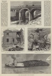 Zerstörerische Explosion