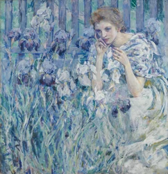 Fleur de Lys, ca. 1895-1900
