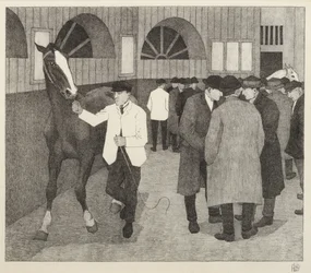 Pferdehändler am Barbican, 1921