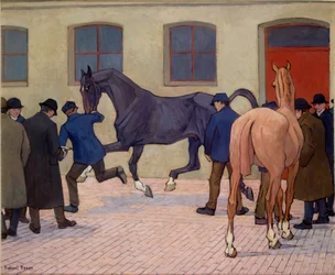 Vorführung bei Tattersalls, ca. 1919