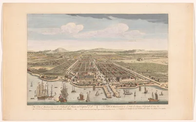 Ansicht der Stadt Batavia