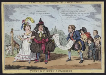 Ein großer Schauspieler (nicht Liston) in der beliebten Farce 