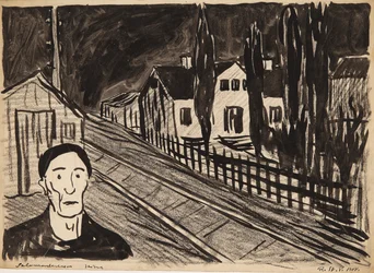 Der Selbstmörder. Skizze