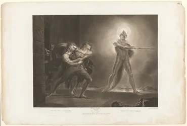 Hamlet, Horatio, Marcellus und der Geist