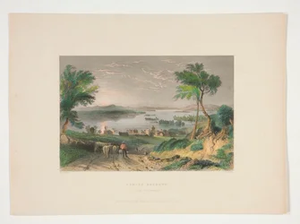 Centre Harbour, Lake Winnipesaukee, Illustration für Nathaniel Parker Willis