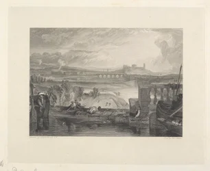 Lancaster von der Aquäduktbrücke