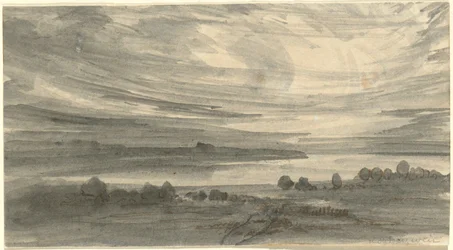 Landschaft mit See