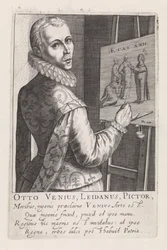 Porträt von Otto van Veen