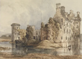Caerlaverock Castle (Gesamtansicht)