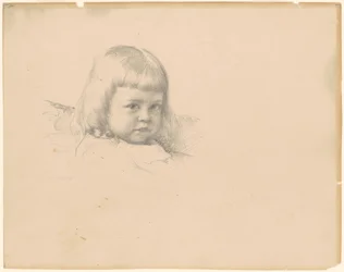 Studie für "Porträt von Esther Haydin"