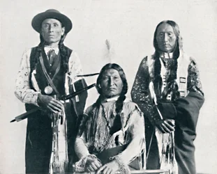 Eine Gruppe von Algonquins