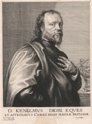 D. Kenelmus Digbi Eques, und Astrologe von König Karl von Großbritannien