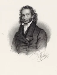 Porträt von Niccolò Paganini