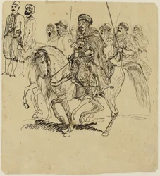 Arabische Reiter