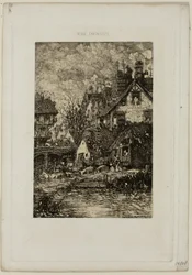 Ein Dorf betreten, aus Revue Fantaisiste
