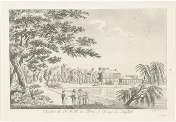 Ansicht des Palastes Soestdijk