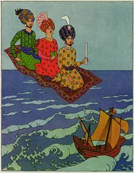 Sie wurden schnell transportiert, Illustration für 