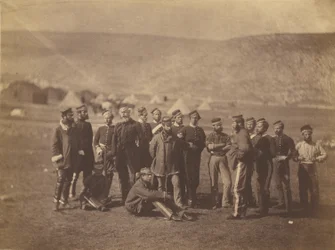 Oberst Doherty, Offiziere und Mannschaften. 13. Leichtes Dragonerregiment.