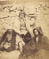 Gruppe kroatischer Häuptlinge