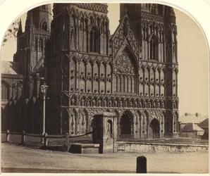 Lichfield Kathedrale von Nordwesten