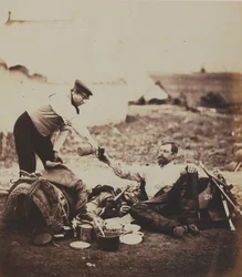 Oberstleutnant Edmund Hallewell, 28. Infanterieregiment (North Gloucestershire), aus einem Album mit 52 Fotografien zum Krimkrieg
