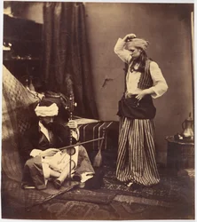 Musiker und Tänzerin