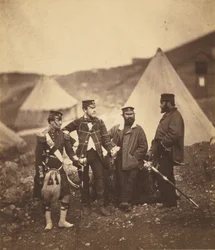 Offiziere der 42. Highlanders