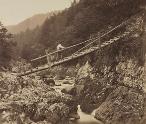 Die Miners Bridge, am Llugwy, Nordwales