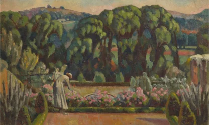 Der Garten des Künstlers in Durbins, Guildford