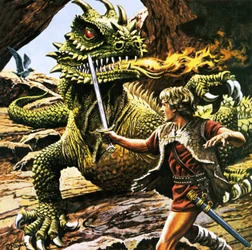 Siegfrieds Kampf mit dem Drachen