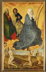 Altar des Jüngsten Gerichts: Heilige Maria und Heilige
