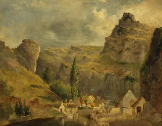 Studie für Bild von Cheddar, ca. 1830