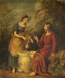 Die Frau am Brunnen
