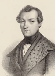 Porträt des Pianisten und Komponisten Antoine de Kontski 1817-1899