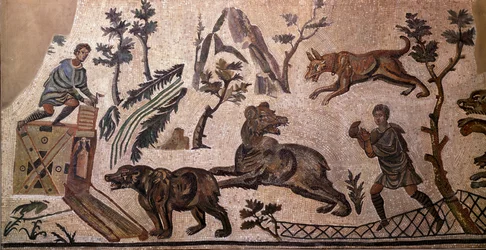 Bärenjagd (Mosaik, 4. Jahrhundert v. Chr.)