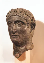 Kopf von Konstantin dem Großen (ca. 274-337)