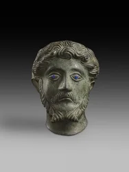 Kopf von Marcus Aurelius, 161-180 n. Chr.