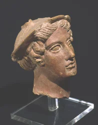 Kopf des Merkur, aus dem Tempel von Vignole o Falerii