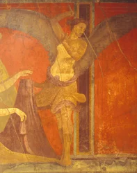 Initiationsriten des Dionysoskults, Fresko aus der Villa Dei Mysteri