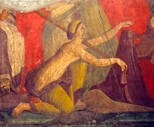 Initiationsriten des Dionysoskults, Fresko aus der Villa Dei Mysteri