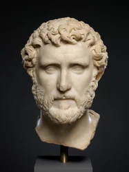 Marmorporträt des Kaisers Antoninus Pius, ca. 138–161 n. Chr. (Marmor)