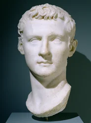 Porträt des Kaisers Caligula
