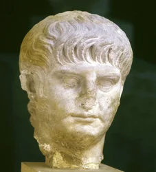 Darstellung des jungen Kaisers Nero (37-68). Rom, Museo Nazionale Romano.